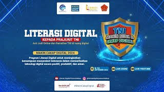 Literasi Digital Kepada Prajurit TNI  Gelombang 3 Batch 2 [upl. by Yenor]