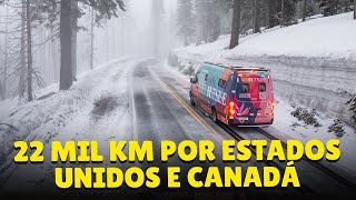 Uma jornada de 300 dias de motorhome pela América do Norte [upl. by Kcireddor]