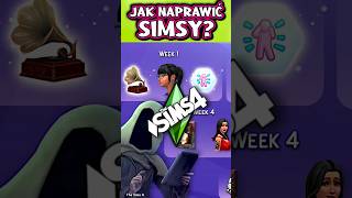 JAK NAPRAWIĆ THE SIMS 4 WYZWANIE KOSIARZA 🕷️ PORADNIK shorts thesims4 sims4 ts4 simsy [upl. by Valli]