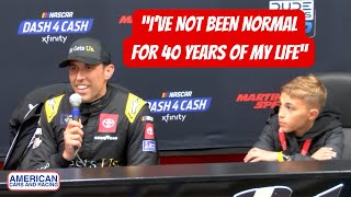 Martinsville Winner Aric Almirola Talks About Life As A PartTime NASCAR Driver [upl. by Ahsinrac]