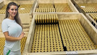 How BULLETS are made  Satisfying Manufacturing Process  MUST WATCH [upl. by Neva]