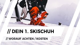 Skischuhe kaufen Dein erster Skischuh  Worauf beim Kauf achten [upl. by Brucie856]