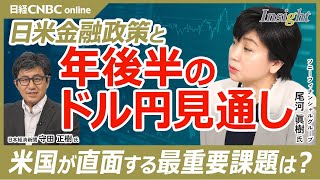 【24年末にかけて円高・1ドル＝145円│来年は円安ドル高方向に戻る／日米金融政策とドル円相場見通し】尾河眞樹氏／FOMC：米政策金利と経済物価見通し／日銀：国債買い入れと利上げ／米大統領選が波乱要因 [upl. by Masterson139]