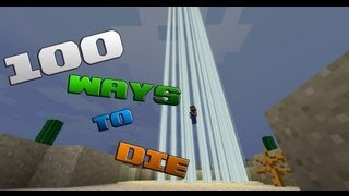 Minecraft  100 Ways To Die In Minecraft  V2 All 100 [upl. by Tillford]