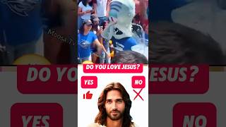 GOD HATE DEVILISH ACT jesus deus god lord yeshu catholic shorts love fypviral jesuslove [upl. by Oakman]