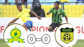 live MAMELODI SUNDOWNS VS MANIEMA UNION FC CAFCC 202425 [upl. by Eliott]