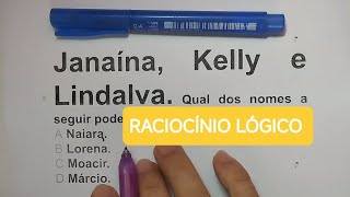 Questões de Raciocínio Lógico [upl. by Aznofla536]