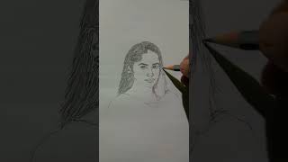 Bhavya gowda drowing  Kannada song  bbk11 acter art pencilart bhavyagowda [upl. by Oehsen]