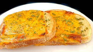 PERFECT AIR FRYER CRUNCHY CHEESE TOAST RECIPE [upl. by Nagaet]