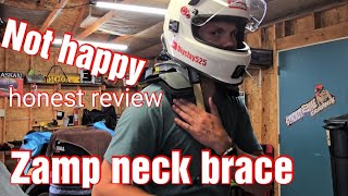 Zamp ztech neck brace WATCH BEFORE BUYING [upl. by Bergeron]