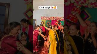 Jattiyan Punjab Diyan 💃🏻kikli jaggo ladiesnight ladiessangeet dance punjab folk [upl. by Nowtna]