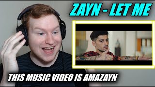 ZAYN  Let Me REACTION [upl. by Araiek]