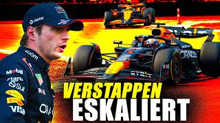 Verstappen vs Norris ESKALATION im Formel 1 WMKampf Waren die Strafen zu hart [upl. by Ahsatam]