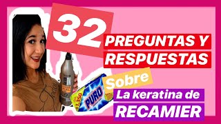 KERATINA DE RECAMIER 32 Preguntas y respuestas MUY UTIL 2019 📓📝✏️🖌 [upl. by Hum956]