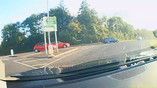 Derry City Dash Cam close call at templemore roundabout [upl. by Iohk]