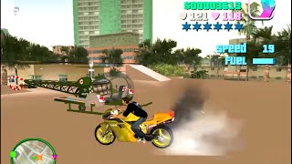 Medi Helicopter Land to Ship 💢🚑 CBR Bike Jump 241112 🚤 gta bike [upl. by Deuno]