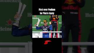 First podium for pierre gasly with Toro Rosso f1 formula1 pierregasly formula1edit f1malayalam [upl. by Mcnally]