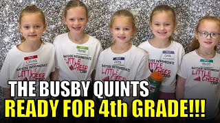 OutDaughtered  The Busby Quints MEET New Teachers And FINDING Their 4th Grade Classroom SEE [upl. by Odelle]