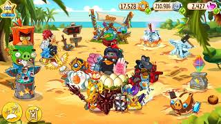 Angry Birds Epic Volcano Island Dungeon Gameplay Play as Elite Wizard amp Elite Priest FT Tricksters [upl. by Furmark]