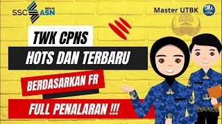 FR TERBARU TWK CPNS 2024 HOTS FULL PENALARAN PART 14 [upl. by Yelnoc]