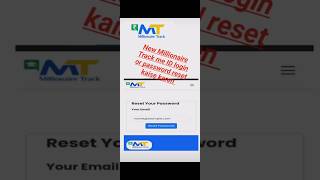 New Millionaire Track ID login or password reset kaise karen Milliionairetreckjoining affiliate [upl. by Dulcia742]