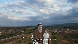 Acalma o meu coração  Saulo Hols Estátua de Santo Antônio  Barbalha Ceará Brasil [upl. by Adelaida]