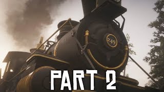 RED DEAD REDEMPTION 2 Walkthrough Part 2  TRAIN ROBBERY Full Game [upl. by Lardner]