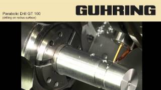 Guhring GT100 Drilling on Radius [upl. by Flanna755]