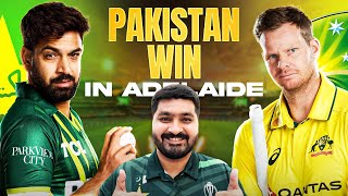 Pakistan beat Australia by 9 wickets in Adelaide  Haris Rauf 295 vs Australia  Muhammad Rizwan [upl. by Assile]