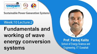 Lec 30 Fundamentals and working of wave energy conversion systems [upl. by Smallman]