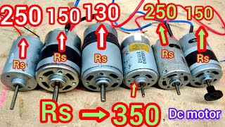 how to make motor motor test high speed motor 775 DC testing experiment [upl. by Danete]