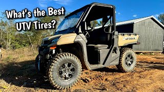 CFMOTO UFORCE 1000 Best 4x4 All Terrain Tires for UTV  Trail Testing [upl. by Notsae]