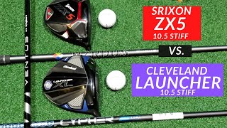 Srixon ZX5 Driver Vs Cleveland XL Driver 2022  Ventus Velocore Black Testing [upl. by Datha]