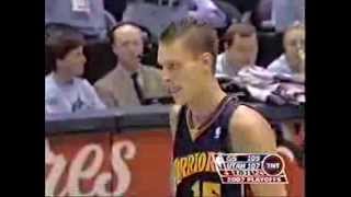 Andris Biedrins Makes 2 Clutch FTs vs Jazz  5907 [upl. by Oralle]