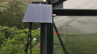 Solar irrigation system for my greenhouse Irrigatia SOLC24 [upl. by Collin]