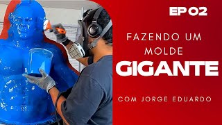 Como Fazer MOLDES de SILICONE para GRANDES ESCULTURAS  Aula Completa [upl. by Ayoted453]