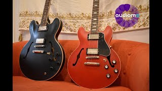 Comparing the Gibson ES335 and Gibson ES339 [upl. by Giovanni]