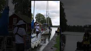 Göta Kanal  Båtar i slussarna [upl. by Boynton]