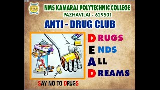 kamarajpolytechnic collegenmskpt antidrug club [upl. by Ellehcram]