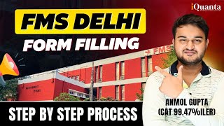 StepbyStep Guide to FMS Delhi 2024 Form Filling  Important Tips amp Deadline [upl. by Vitalis]