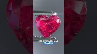 Pink Heart Diamond Made From Ashes diamond labgrowndiamond [upl. by Barta]