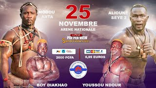 🛑Direct Arène Nationale  Alioune Seye 2 vs Modou Anta  Senaffichecom [upl. by Lida]