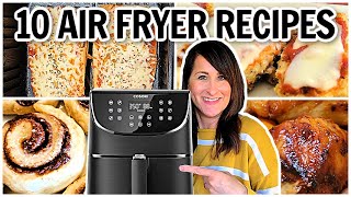 10 EASY Air Fryer Recipes  THIS is What to Make in Your Air Fryer  Cosori amp Philips XXL [upl. by Anahsek]