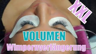 Wimpernverlängerung 💎 3D Technik 💁Volumentechnik Erfahrung amp Pflege Nickisbeautyworld [upl. by Judenberg26]