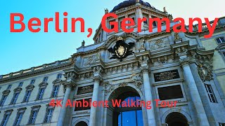 Berlin Germany  Museum Island  4K Ambient Walking Tour [upl. by Ahsoyek]