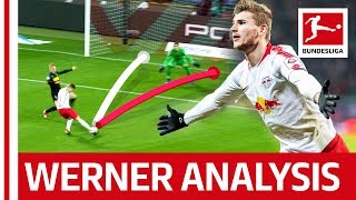 Timo Werner  3 Reasons Why He is Germanys Best Striker [upl. by Yenetruoc810]