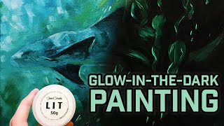 How to Use Glow in the Dark Paint from Rustoleum [upl. by Yromem]