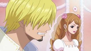 Sanji Get Nosebleed After Pudding Ask Him To Kiss Her  Ep 831 [upl. by Brooks]