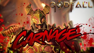 MAXIMUM CARNAGE  Bulwark Insane Bleed Build 40  Godfall PS5 Gameplay [upl. by Swart]