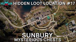 Once Human  Hidden chest location 17  Sunbury  Mystical crate  Mysterious crate [upl. by Cyrille]